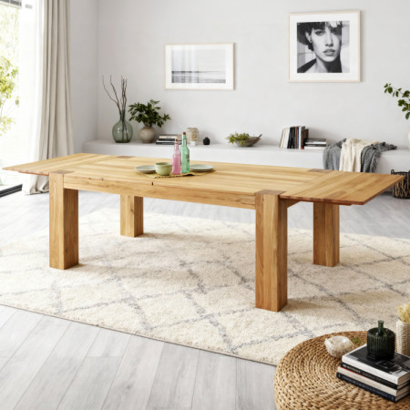 Modern étkező garnitúra tömör fából  - 6