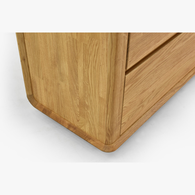 Prémium tölgy komód 3 fiókkal  - 14