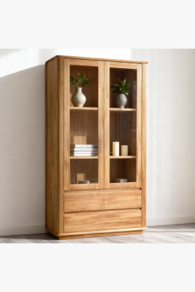 Prémium kétszárnyú tölgy vitrin, Monaco  - 1