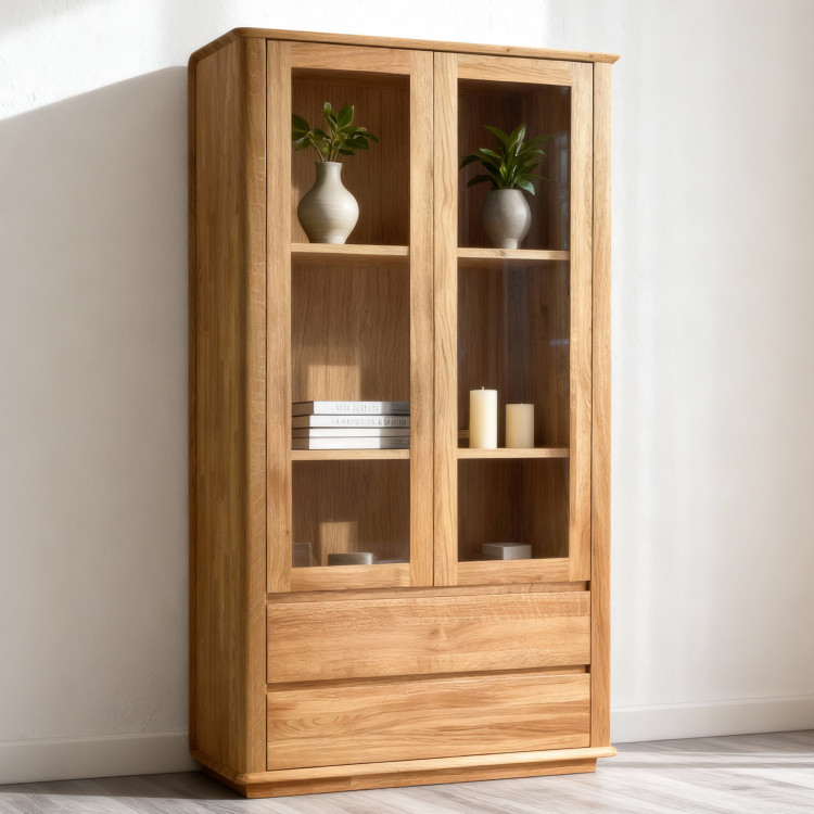 Prémium kétszárnyú tölgy vitrin, Monaco  - 1