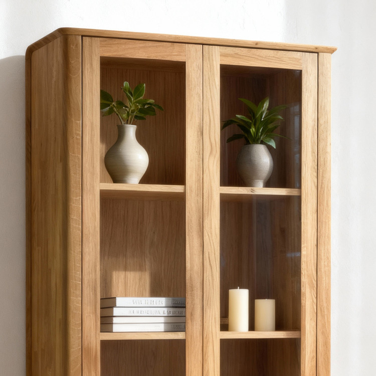 Prémium kétszárnyú tölgy vitrin, Monaco  - 3