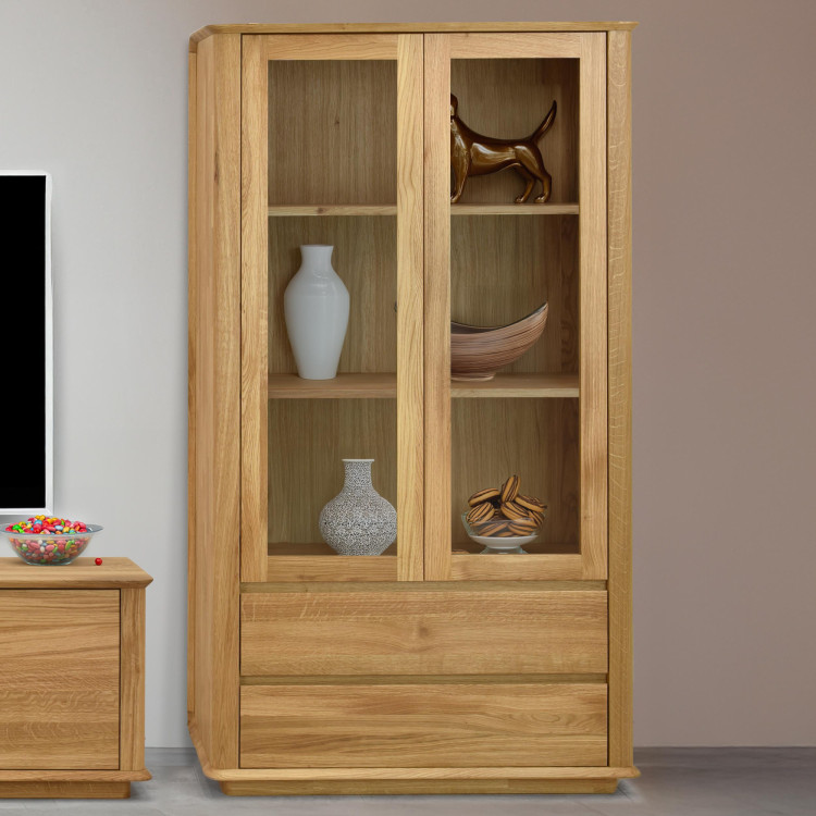 Prémium kétszárnyú tölgy vitrin, Monaco  - 6