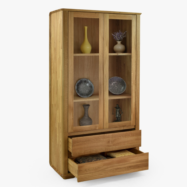 Prémium kétszárnyú tölgy vitrin, Monaco  - 7