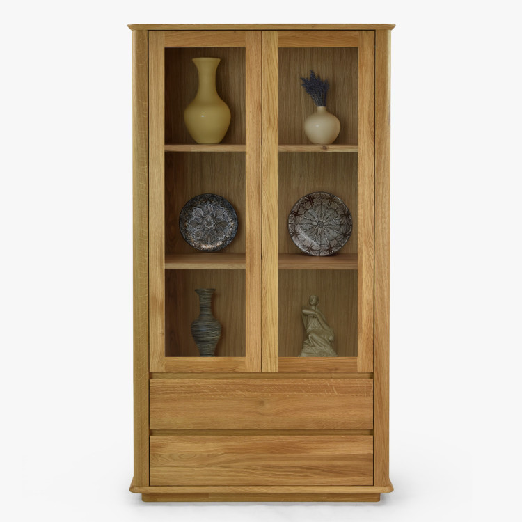 Prémium kétszárnyú tölgy vitrin, Monaco  - 8