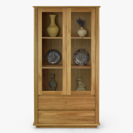 Prémium kétszárnyú tölgy vitrin, Monaco  - 8