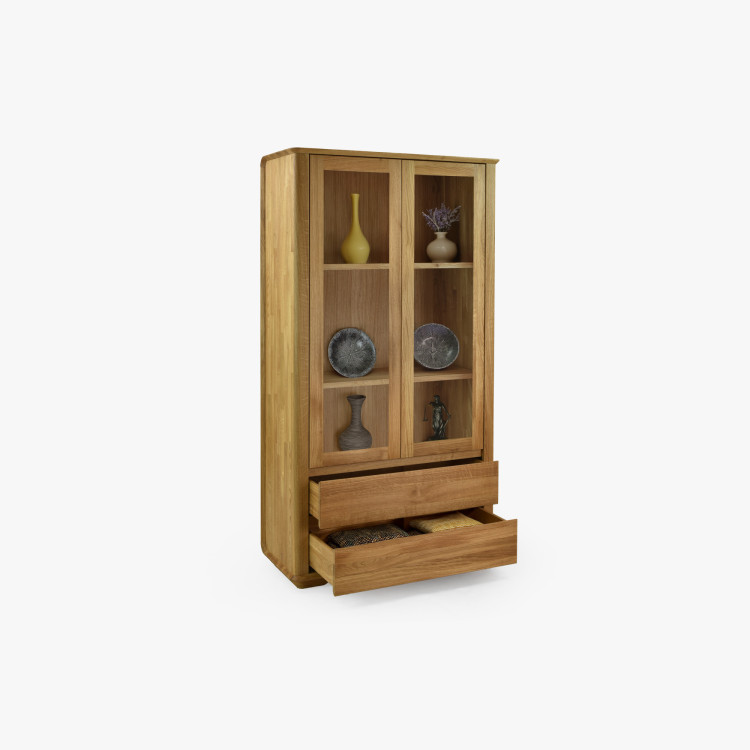 Prémium kétszárnyú tölgy vitrin, Monaco  - 11