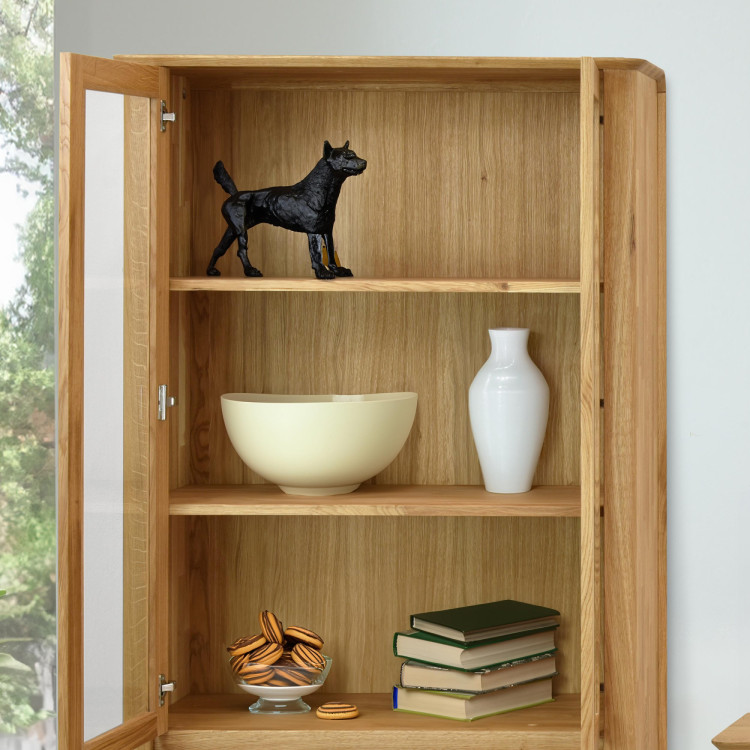 Prémium kétszárnyú tölgy vitrin, Monaco  - 20