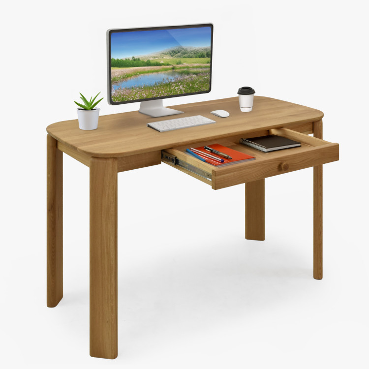 Tölgyfa íróasztal  - 6