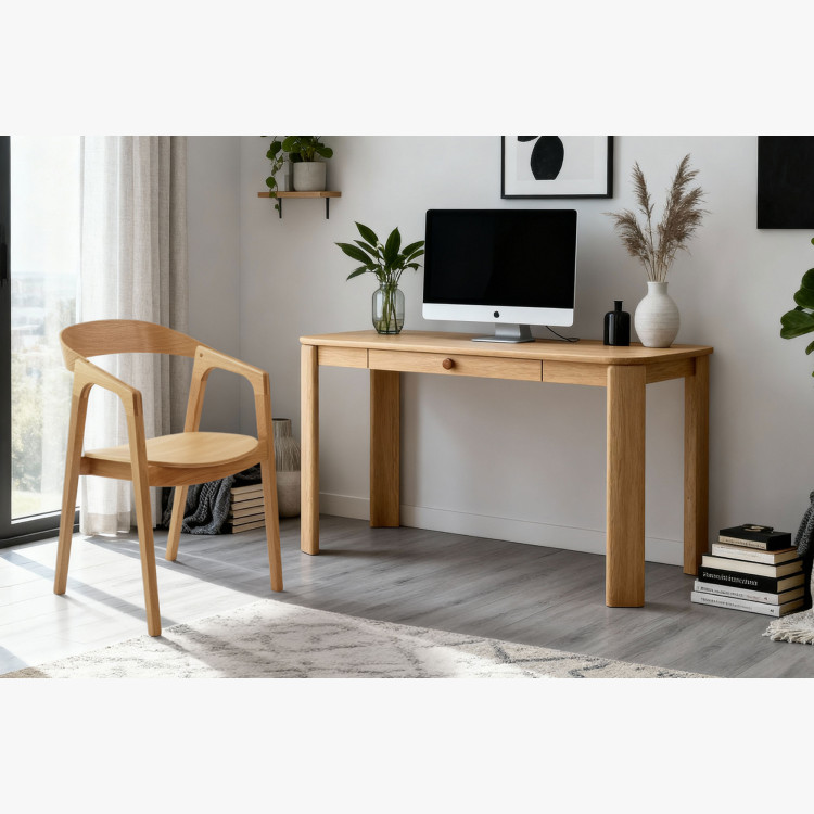 Tölgyfa íróasztal  - 8