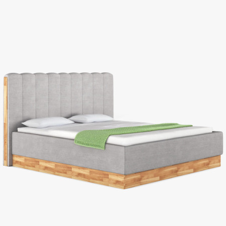 Lábtartós ágy 180 x 200 cm tárolóhellyel  - 4