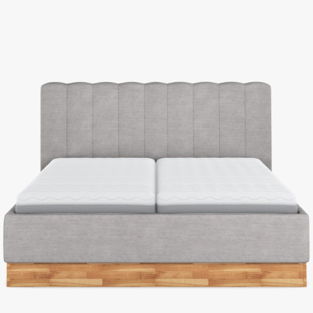 Lábtartós ágy 180 x 200 cm tárolóhellyel  - 5