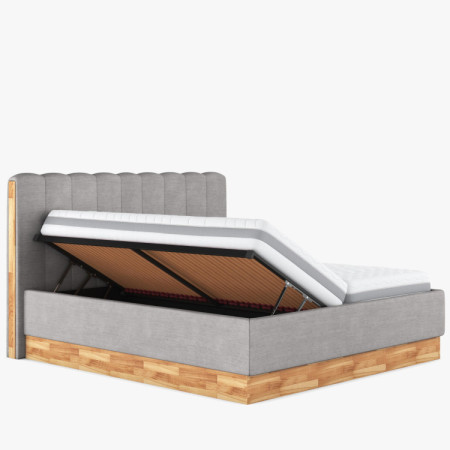 Lábtartós ágy 180 x 200 cm tárolóhellyel  - 6