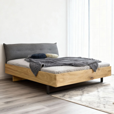 Ágy tölgyfa lábakkal, Toledo 180 x 200 cm  - 1