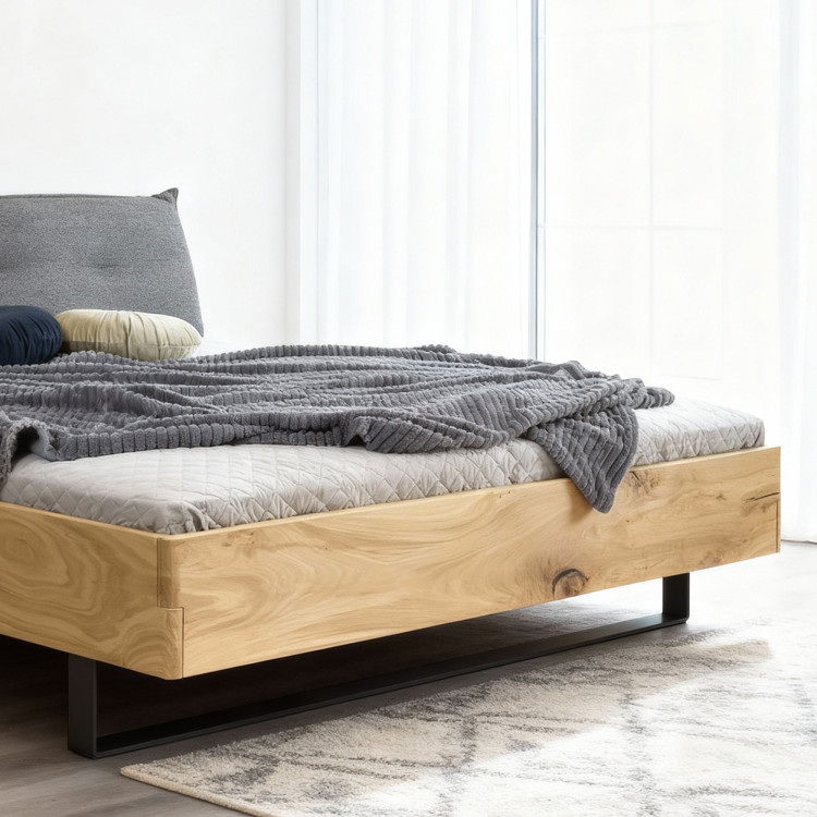 Ágy tölgyfa lábakkal, Toledo 180 x 200 cm  - 2