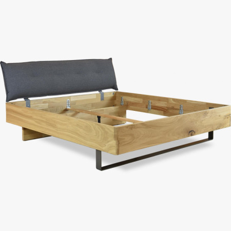 Ágy tölgyfa lábakkal, Toledo 180 x 200 cm  - 7