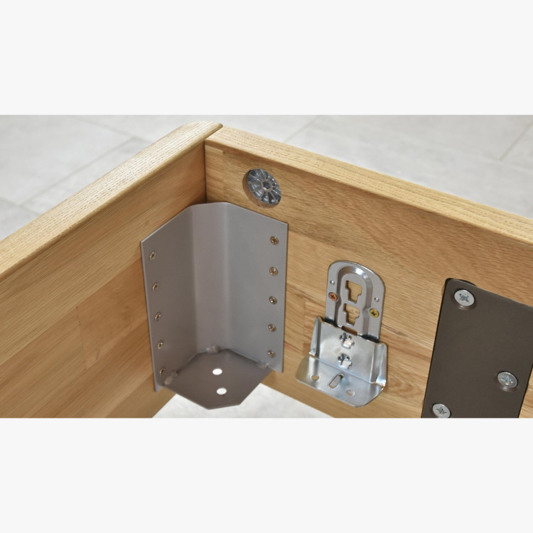 Ágy tölgyfa lábakkal, Toledo 180 x 200 cm  - 12