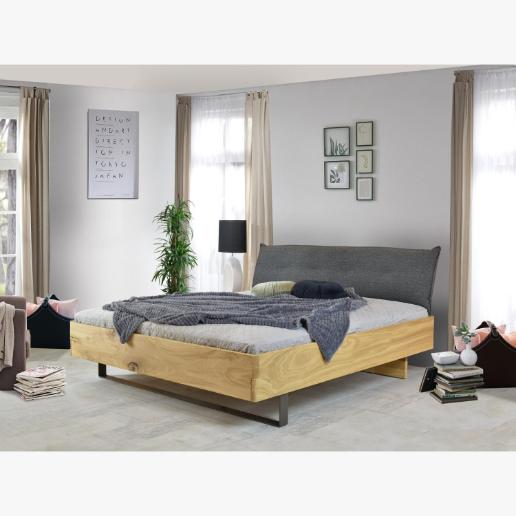 Ágy tölgyfa lábakkal, Toledo 180 x 200 cm  - 15