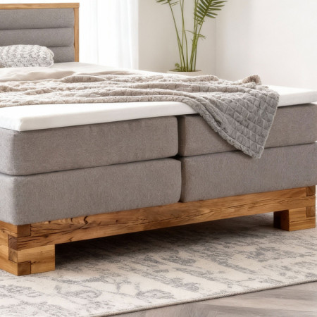 Boxspring postel masiv dub, Sofia 180 x 200 cm  - 3