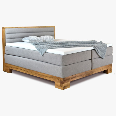 Boxspring postel masiv dub, Sofia 180 x 200 cm  - 4