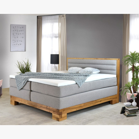 Boxspring postel masiv dub, Sofia 180 x 200 cm  - 6