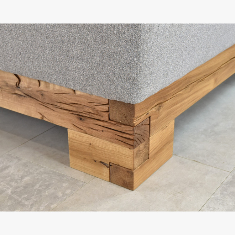 Boxspring postel masiv dub, Sofia 180 x 200 cm  - 8