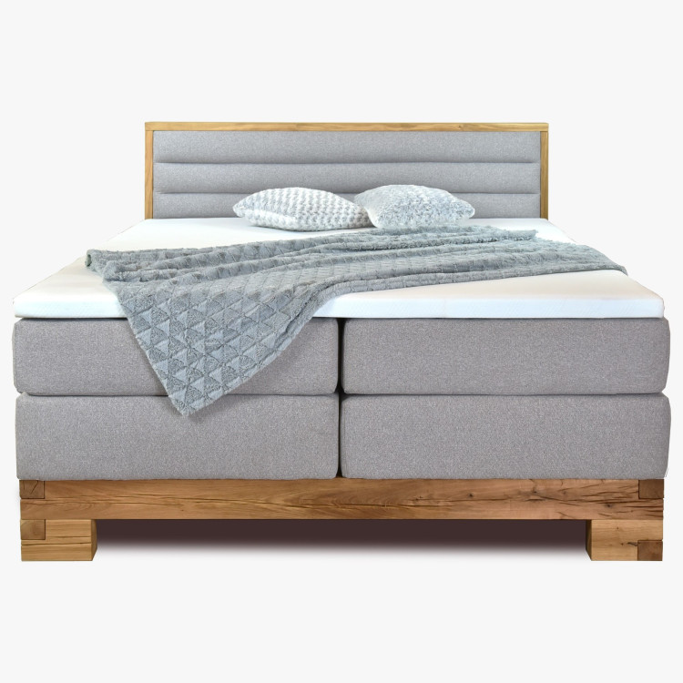 Boxspring postel masiv dub, Sofia 180 x 200 cm  - 9