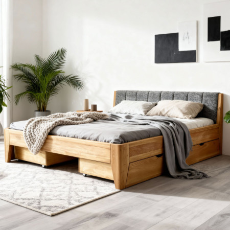 Úložný prostor pod postel Peter dub  - 5