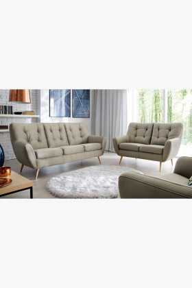 Skandináv 3+2 személyes kanapé aquaclean anyagból, modern dizájn