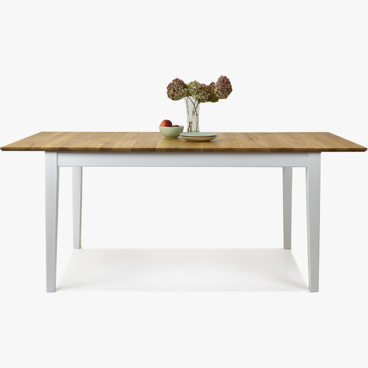 Étkezőasztal és székek tömörfából, rusztikus stílusban, Torina + Tomino