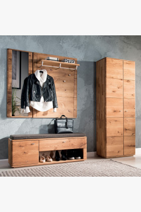 Nábytek do chodby z dubového masivu, Texas  - 1