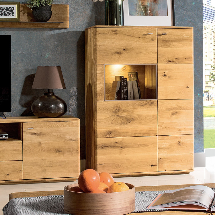 Luxusní nábytek do obývacího pokoje dub masiv, Texas / Texas  - 11