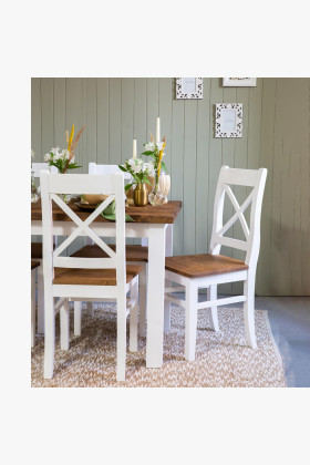 Jídelní set provence + 6 x židle  - 1 2