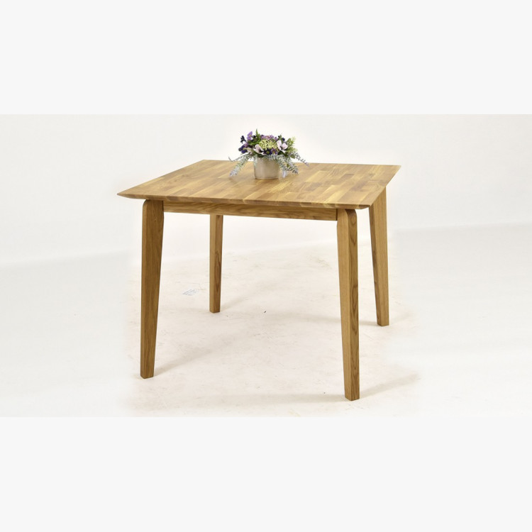 Tölgyfa asztal - LIAM 95 x 95 , Tölgyfa bútor