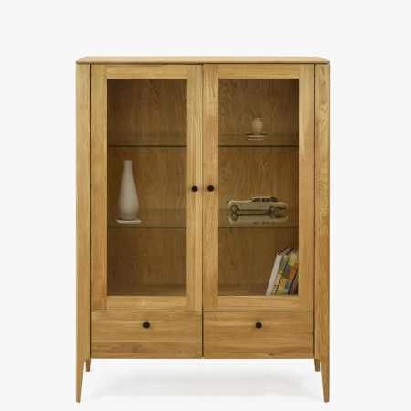 Dřevěná obývací stěna ze dřeva dub  - 10