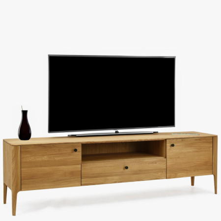 Dřevěná obývací stěna ze dřeva dub  - 22