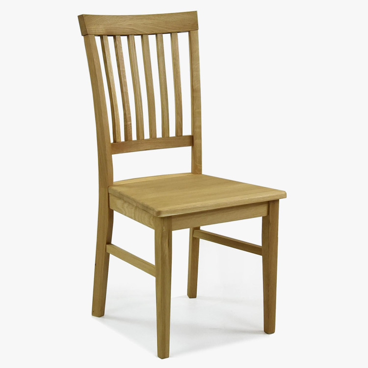 Holger & Rain étkezőszett – tömör tölgyfa asztal és tömörfa székek  - 11