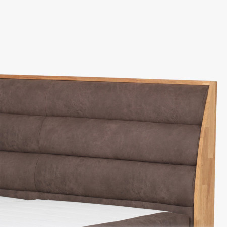 Boxspring ágy tárolóhellyel, Marisa 180 barna  - 6