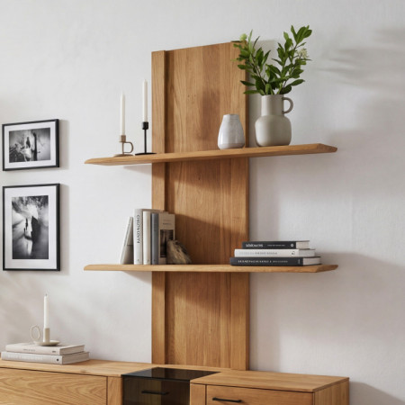 Panel - falipolc tölgyfa  - 1