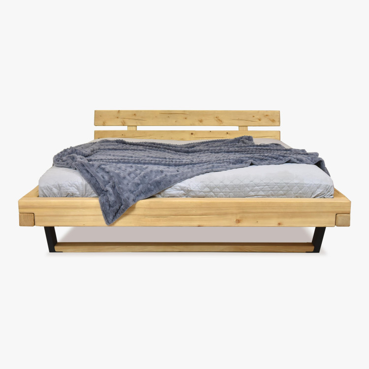 Tömör fenyőfa ágy lábakkal, Laura 160 x 200 cm  - 6