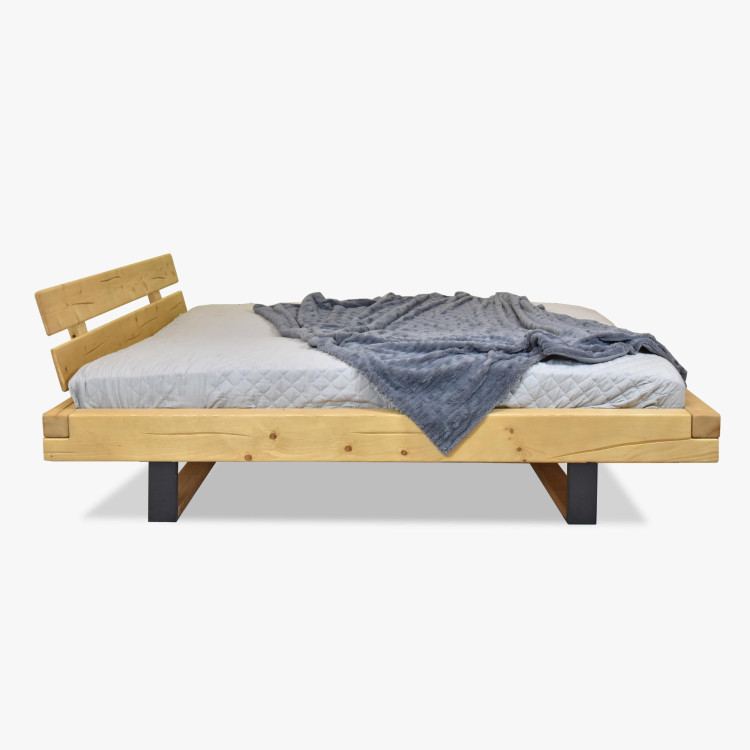 Tömör fenyőfa ágy lábakkal, Laura 160 x 200 cm  - 7