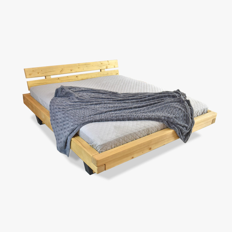 Tömör fenyőfa ágy lábakkal, Laura 160 x 200 cm  - 10