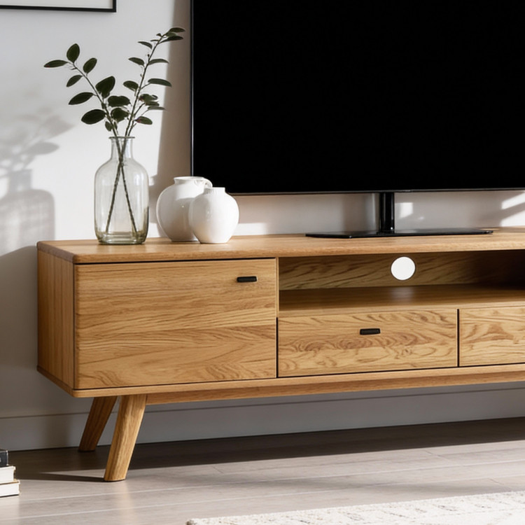 Luxus bútor nappaliba - két vitrin és tv komód szettje  - 5