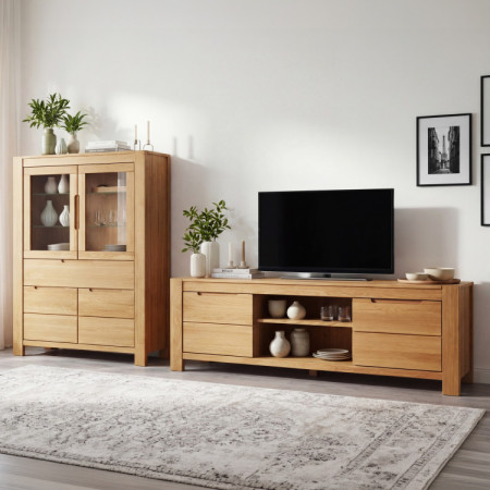 Tölgyfa nappali bútor kollekció napoleon  - 1