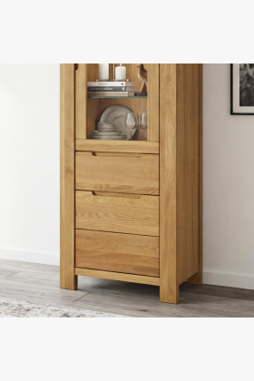 Dubfa vitrinü üveges ajtókkal  - 1 2