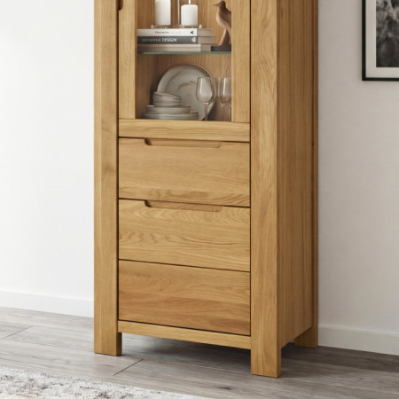 Dubfa vitrinü üveges ajtókkal  - 2