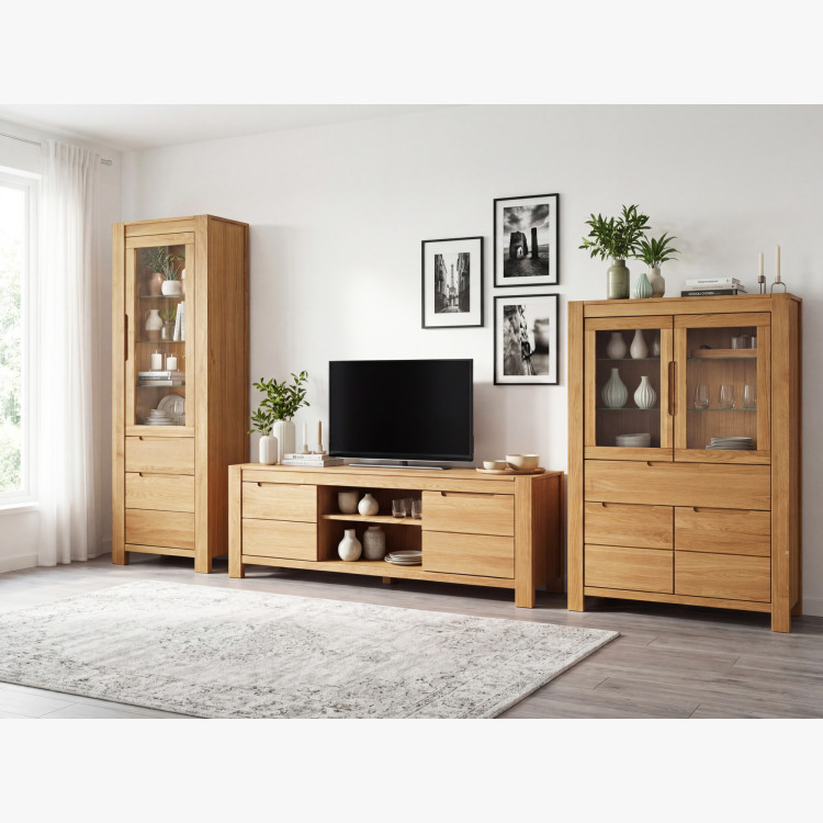 Dubfa vitrinü üveges ajtókkal  - 22