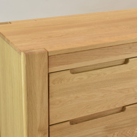 Tölgyfa komód ajtókkal  - 3