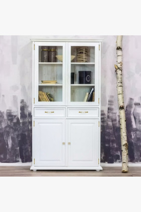 Kétajtós Provence vitrin - fa  - 1