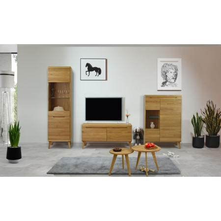 Szett tömör tölgy kerek asztalokból, 26-os típus  - 10