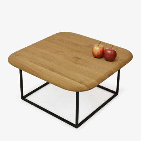 Fa dohányzóasztal négyzet alakú  - 3